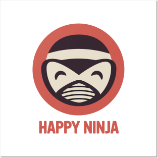 Happy Ninja Posters and Art